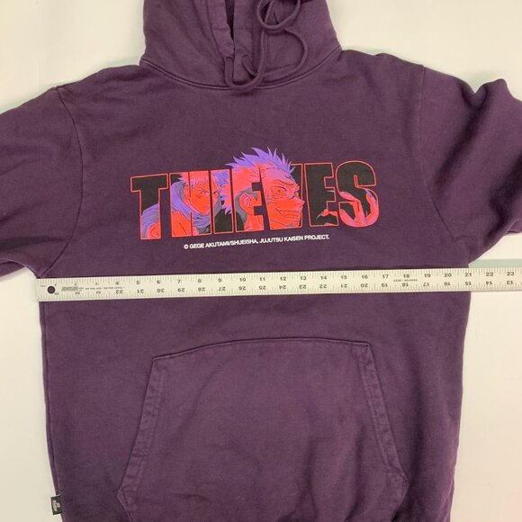 Jujuts Kaisen‎ 100 Thieves Adults Sukana Pullover Cotton Hoodie Size S - Picture 12 of 14